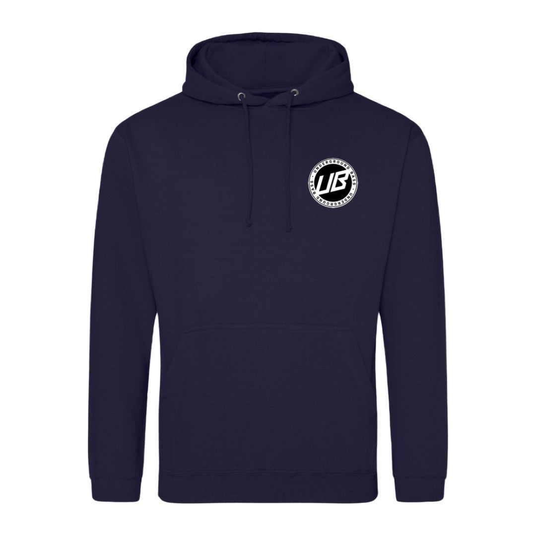 Underground Bass Delux Unisex Hoodie - Embroidered Logo