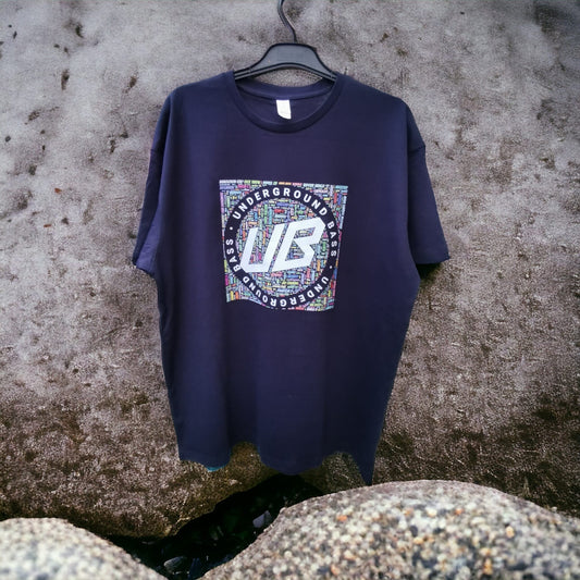 Underground Bass WordArt T-Shirt - UB Logo & DJ Names - Unisex Tshirt