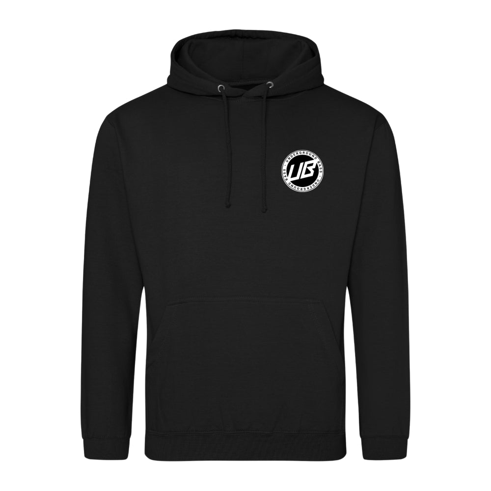 Underground Bass Delux Unisex Hoodie - Embroidered Logo