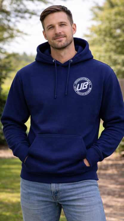 UndergroundBass Delux Unisex Hoodie - Embroidered Logo
